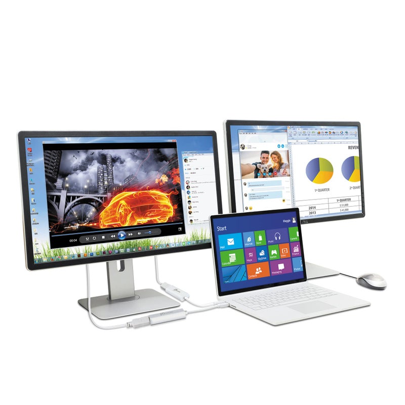 j5create USB to HDMI Display Adapter- USB to HDMI 1080P Cable Converter Adapter for Windows (JUA195) - Image 5